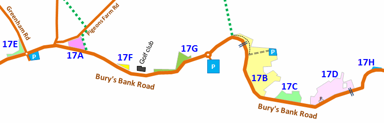 Compartment 17 sketch map